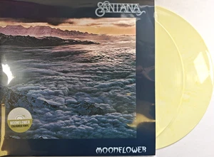 Santana Moonflower LP Album Vinyl Record Limited 2 x Cream Coloured 2020 reissue - Picture 1 of 13