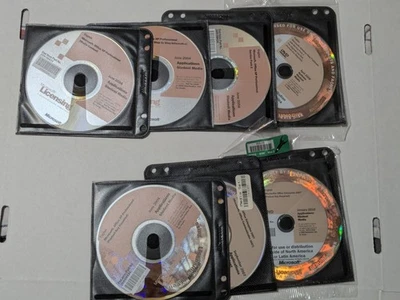 Microsoft Office XP Professional Application Student Media / 7 discs Dates Vary - Image 1 of 4