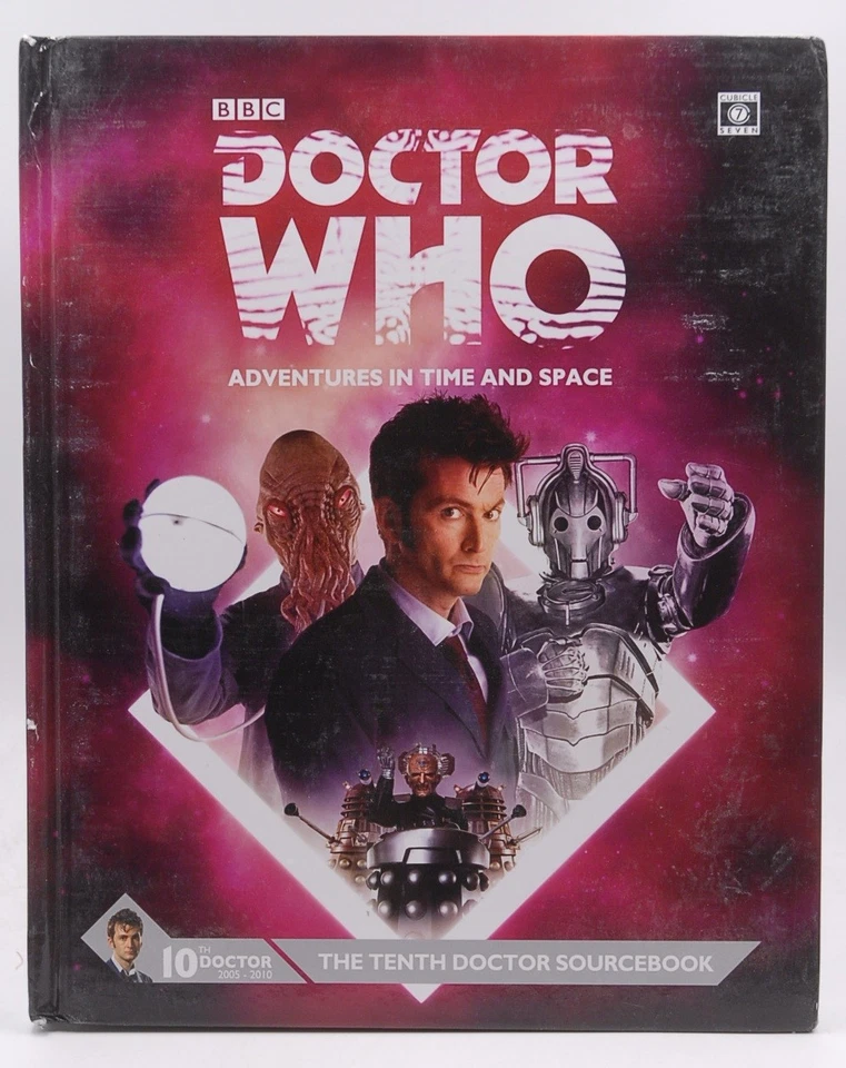 Dr Who Tenth Doctor Sourcebook   Cubicle 7 Entertainment Ltd - Image 1 of 1