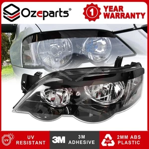 Pair LH+RH Head Light + Eyelids For Ford BA BF Falcon XR6 XR8 FPV GT Typhoon - Picture 1 of 6