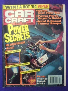 CAR CRAFT - POWER SECRETS - Jan 1994 vol 42 #1 - Picture 1 of 1
