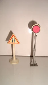 ANCIEN PANNEAUX ROUTIER ANNEE 60-70 (7x1cm & 5,5x2cm) - Imagen 1 de 1