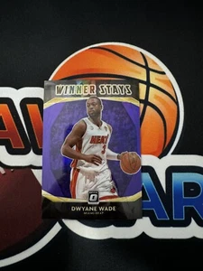 2021 Optic Winner Stays Dwayne Wade Purple Prizm - Picture 1 of 2