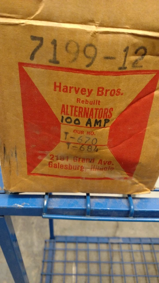 Alternator - Delco Style(7199-12 - Image 1 of 1