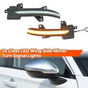 For Honda Accord 18-24 Civic 22-24 Clear Sequential LED Mirror Turn Signal Light - Picture 1 of 8