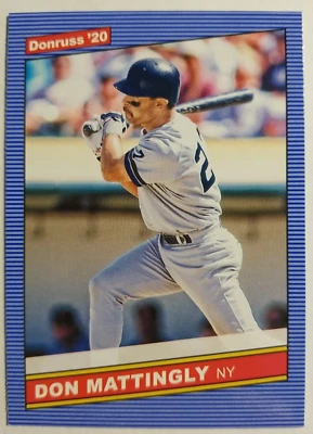 DON MATTINGLY NEW YORK YANKEES 2020 PANINI #216 BASEBALL CARD - Image 1 of 2