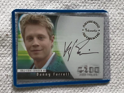 The 4400 Auto #A-6 2006 Inkworks Kaj-Erik Eriksen as Danny Farrell NM - Image 1 of 2