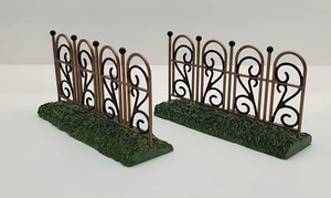 DEPT 56 My Garden Fence 4030907 2er Set New England Dickens City Alpine Village - Bild 1 von 5