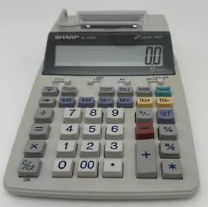 Calculadora Sharp EL-1750V impresión a 2 colores 12 dígitos....47 - Imagen 1 de 2