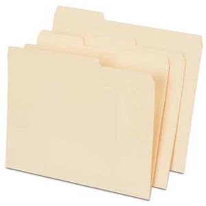 MyOfficeInnovations Interior File Folders Letter Size Manila 100/Box (117713) - Picture 1 of 4