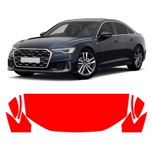 Hood Precut PPF Paint Protection Film For Audi A6 S-Line 2019-2025 - Picture 1 of 7