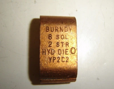 Burndy YP2C2 Compression Grounding Run & Tap Connector - Image 1 of 2