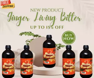 New 16oz Pack of 5 Bitter Ginger for Living - Fast Shipping from US Seller - Picture 1 of 1