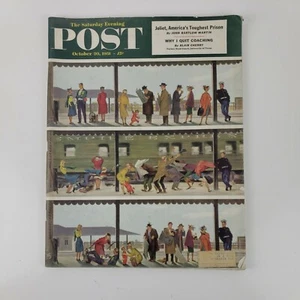 The Saturday Evening Post October 20, 1951 Joliet, Quit Coaching, MacArthurs - Foto 1 di 10