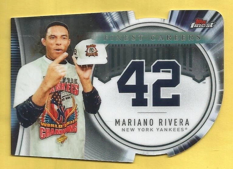 MARIANO RIVERA 2019 Finest Career Die-Cuts #MR2 Yankees HOF'er - Image 1 of 1