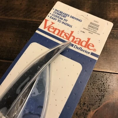 Rain Guards 2Pc Window Vent Visor Shade For Dodge Dakota 87-92  NOS C315-2 - Image 1 of 4