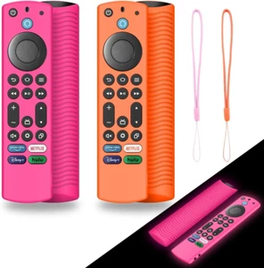 2Pack Silicone Remote Case Cover for Firestick 4K Max (2Nd)/Insignia/Pioneer/Omn - Picture 1 of 12