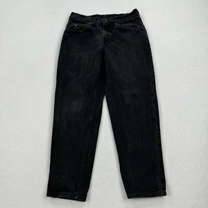 Vintage Levis Jeans 560 Size 28x26 Black Straight Leg Cotton Classic USA 90s - Picture 1 of 12