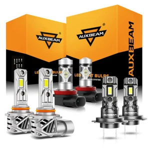 Faro LED alto bajo antiniebla blanco para Mazda 5 2006-2009 2010 AUXBEAM Canbus - Imagen 1 de 12