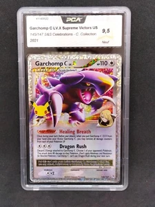 Carchacrok Garchomp C LV.X 145/147 US Celebrations PCA 9,5 - Envoi éclair - Imagen 1 de 2