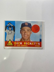 1960 topps baseball Dick Ricketts #236 