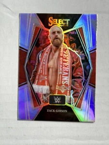 2022 SELECT WWE PREMIER LEVEL SILVER PRIZM #164 ZACK GIBSON NXT Refractor Card - Picture 1 of 2