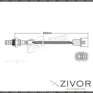 DELPHI Oxygen Sensor For VOLVO S70 T5 B5234T3 M/T 4D SDN EGO-337 / 55301637 - Picture 1 of 1
