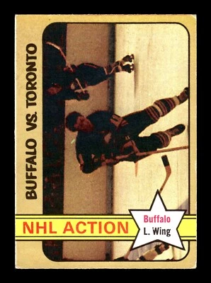 4-04-20 PWE. FLAWED . 1972-73 opc o-pee-chee #182 rick martin - Image 1 of 2