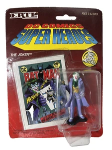 DC Comics The Joker #728 Super Heroes Die Cast Figure and Card 1990 ERTL - Picture 1 of 2