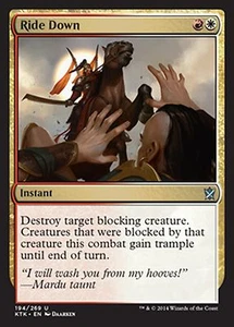 *MRM* FR/VF 4x Pi�tiner (Ride Down) MTG Khans - Picture 1 of 1