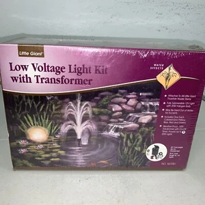 Little Giant Submersible Light w/ Low Voltage Transformer 120v Sealed - Picture 1 of 6