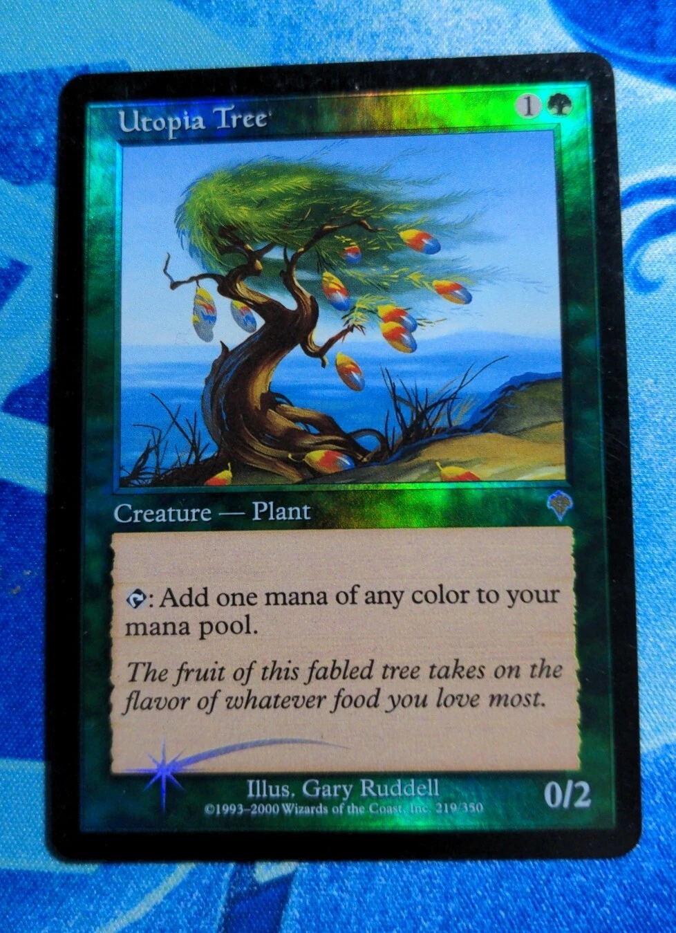 MTG Utopia Tree FOIL NM- English Invasion Magic the Gathering!