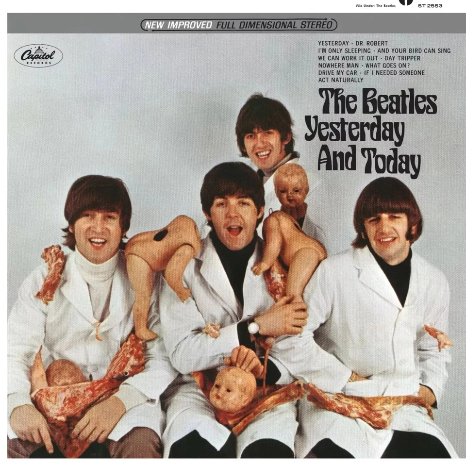 The BEATLES Yesterday and Today Music Album Cover Poster Print 12 x 12 - Image 1 of 1