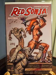 Red Sonja #6 Joseph Linsner Variant NM Dynamite 2023 Gronbekk Geovani - Picture 1 of 7