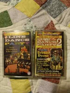 SYDNEY DEVINE LINE DANCE PARTY 1 & 2 CASSETTE TAPES - Picture 1 of 2