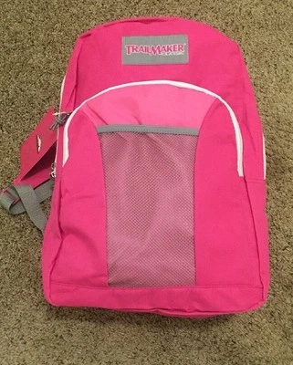 Trailmaker классический 17 дюймов рюкзак розовый новый с ярлыком - Изображение 1 из 4