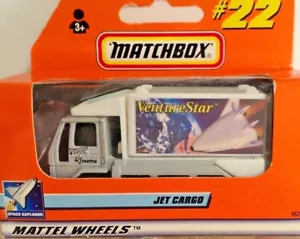 Caja de cerillas # 22 1999 Jet Cargo Mint Box y Truck Venture Star Mission Shuttle - Imagen 1 de 1