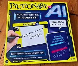 Pictionary VS AI, Family Board Game for Kids and Adults Mattel Games - Picture 1 of 8