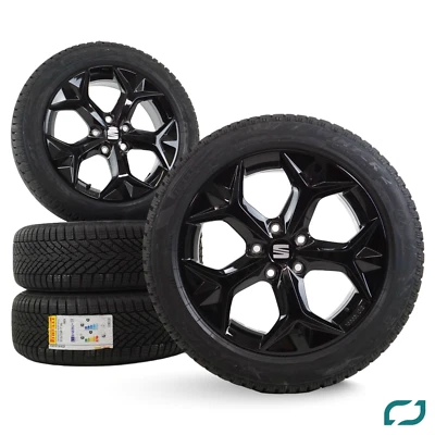 Seat Ateca 5FP Nevada Alufelgen Winterreifen 215/55 R 17 98V 575071497H NEU 2023 - Bild 1 von 4