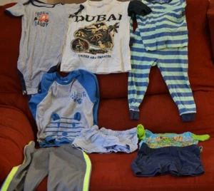 BABY BOY CLOTHING 24 M / 2-4 T CARTER`S NICKELODEON DUBAI WILD LIFE GARANIMALS - Picture 1 of 8