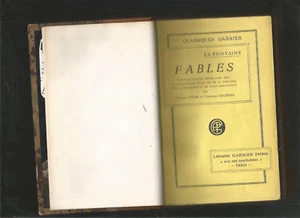 Jean de la fontaine - Garnier Frères - Fables - Picture 1 of 3