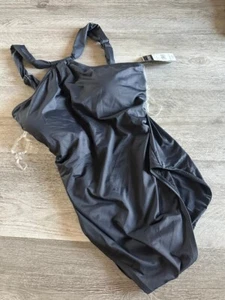 NEW Women's Ralph Lauren 1 Piece Black Swimsuit Size 18W - Picture 1 of 4