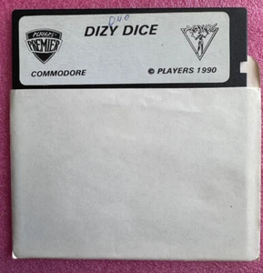 Dizy Dice - Jeu Commodore C 64/128 - Disquette 5,25 " - Photo 1/1