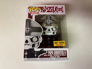 Ghost Funko POP! PAPA EMERITUS II #125 Hot Topic Exclusive NEW IN BOX - Picture 1 of 5