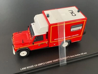Véhicule de pompier limitée à 325 pièces - LAND ROVER 130 CANJUERS - Photo 1/4