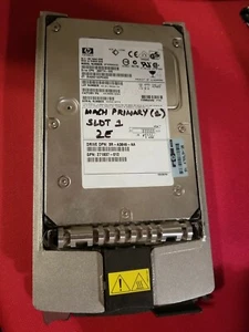 HP 36.4 GB 15K RPM wide ultra320 scsi server hard drive with caddy BF03685A35 HD - Afbeelding 1 van 8