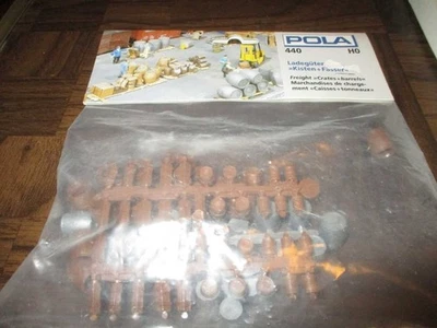 POLA HO «80 ГРУЗОВЫХ ЯЩИКОВ И БОЧЕК» ПЛАСТИКОВАЯ МОДЕЛЬ НАБОР #440 - Изображение 1 из 2