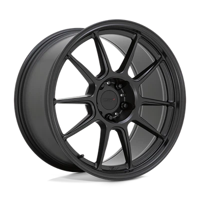 18x8.5 TSW Imatra Matte Black Wheel 5x4.5 (35mm) - Image 1 of 4