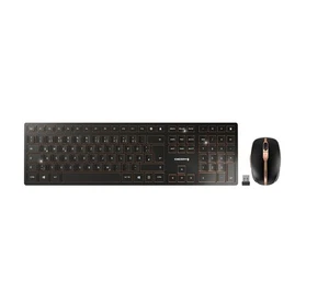 CHERRY DW 9100 SLIM, wireless keyboard and mouse set, German layout, QWERTZ keyb - Picture 1 of 9