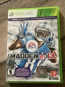 Madden NFL 13 (Microsoft Xbox 360, 2012) Sin Manual - Imagen 1 de 5